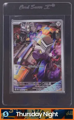 2023 POKEMON SV OBSIDIAN FLAMES - OBF EN #206/197 VAROOM ILLUSTRATION RARE - Image 1