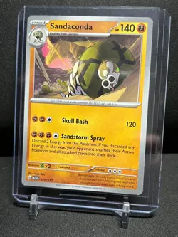 Sandaconda 010/015 Pokemon 2023 Mcdonald's Promo NM - Image 1