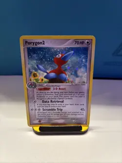 Pokemon Porygon2 EX Unseen Forces 12/115 Holo Rare 2005 (MP) - Image 1