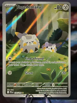 2025 POKEMON PFL EN-PHANTASMAL FLAMES 104 TOGEDEMARU ILLUSTRATION RARE NM/M - Image 1