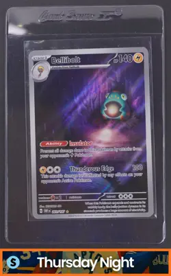 2023 POKEMON SV OBSIDIAN FLAMES - OBF EN #201/197 BELLIBOLT ILLUSTRATION RARE - Image 1