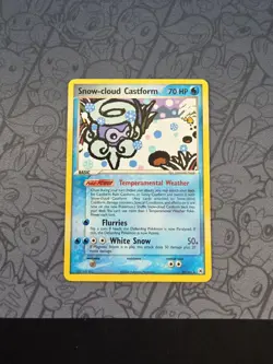 Pokemon: Snow-Cloud Castform #25/101 Hidden Legends Rare 2004 - LP - I188 - Image 1