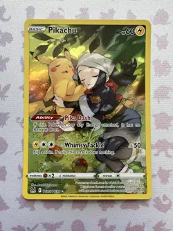 Pokemon TCG Pikachu TG05/TG30 Lost Origin Trainer Gallery NM - Image 1