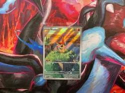 Pokemon TCG Victini Illustration Rare SVP 208 Black Star Promo - Image 1