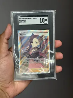 Pokemon Sword & Shield Marnie 200/202 SGC 10 Gem Mint!! 💎 - Image 1