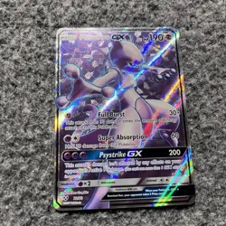 POKEMON Mewtwo GX 72/73 Full Art Shining Legends 2017 NM - Image 2