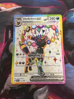 Umbreon EX Prismatic Evolutions - 176 Black Star Promo - Pokemon TCG MINT - Image 1