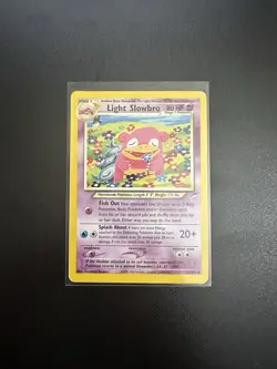 Pokemon TCG Light Slowbro Neo Destiny 51 Unlimited Uncommon - Image 1
