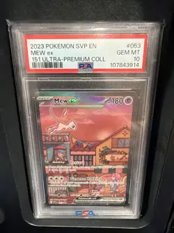 2023 Pokemon 151 UPC Mew ex 053 Promo PSA 10 - Image 1