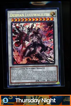 2024 YU-GI-OH! 25TH ANNIVERSARY TIN: DUELING MIRRORS 1ST ED DESPIAN LULUWALILITH - Image 1