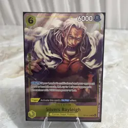 Silvers Rayleigh OP14-108 The Azure Sea's Seven ENGLISH OP14 One Piece FULL ART - Image 1