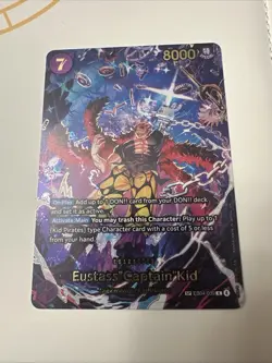 One Piece TCG OP14 EB04-039 Eustass Kid SP Alternate Art Special Rare - Image 2