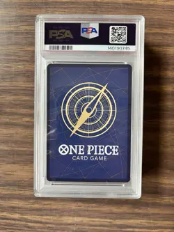 2025 ONE PIECE OP08-052 ROYAL BLOOD PORTGAS D ACE TREASURE RARE PSA 10 GEM MINT - Image 2