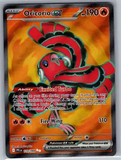 Oricorio ex 110/094 ME02: Phantasmal Flames - Pokemon Card - NM - Image 1