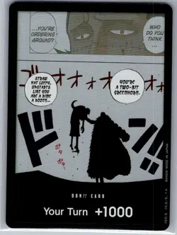DON!! Card (Black & White) English Kingdoms of Intrigue - One Piece Card - NM - Image 1