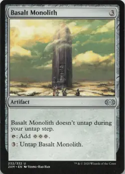 Basalt Monolith U Double Masters 232 - LP MTG - Image 1