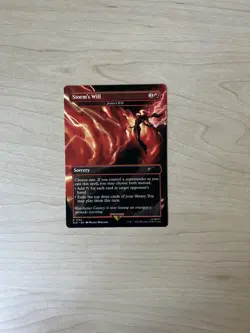 Mint/Near-Mint, English - 1 x MTG Jeska's Will - 1744 - Storm's Will - Non-Foil - Image 1