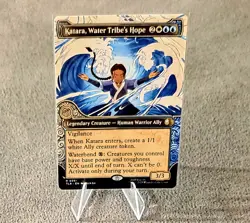 Magic The Gathering Katara, Water Tribe's Hope 0351 Rare Non-Foil Borderless - Image 1