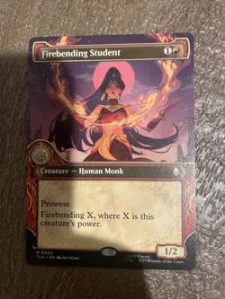 MTG - Firebending Student (Showcase) Avatar: The Last Airbender NM Free Shipping - Image 1