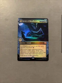 Secret of Bloodbending - #337 Foil (Showcase) Avatar: The Last Airbender - Mtg - Image 1