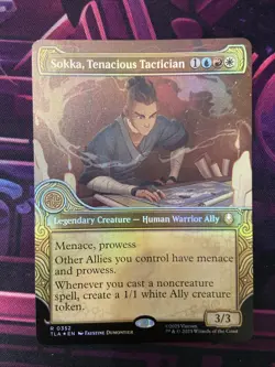 Sokka, Tenacious Tactician (Showcase) Avatar: The Last Airbender Foil - Image 1