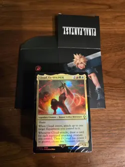Magic the Gathering MTG Final Fantasy Cloud Limit Break Commander Deck Only - Image 1