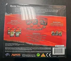 KHANS OF TARKIR Magic the Gathering Sealed Fat Pack Bundle Box 9 Booster Packs - Image 2
