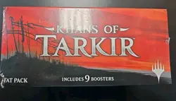 KHANS OF TARKIR Magic the Gathering Sealed Fat Pack Bundle Box 9 Booster Packs - Image 4