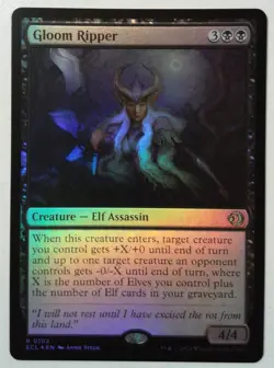 Gloom Ripper *FOIL Rare* Magic MtG x1 Lorwyn Eclipsed - Image 1