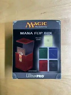 Magic the Gathering Deck Box: Green Mana Flip Matte Leatherette (ULP 86110) NEW - Image 4