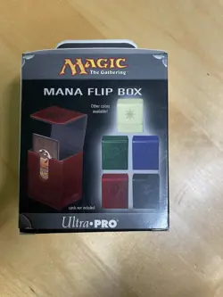 Ultra Pro Magic The Gathering Blue Mana Symbol Flip Box - Brand New! - Image 3