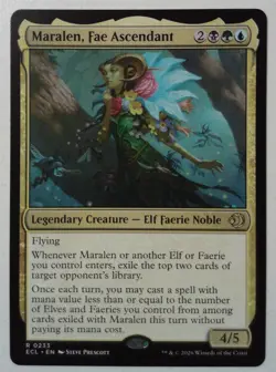 Maralen, Fae Ascendant *Rare* Magic MtG x1 Lorwyn Eclipsed - Image 1
