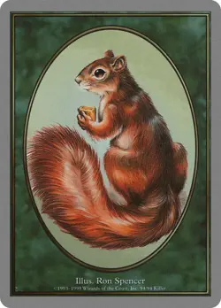MTG - Squirrel Token, Unglued - Image 1