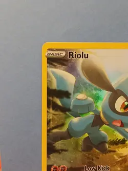 Pokemon Sword & Shield Crown Zenith Riolu GG26/GG70 Galarian Gallery - Image 2