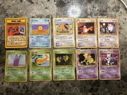 Pokemon Japanese Vending Series 1 & 3 Lot #10 featuring Mewtwo! SEE DESCRIPTION - Image 1