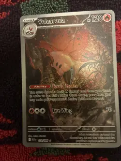 Pokemon TCG: Black Bolt Volcarona 100/86 Illustration Rare - Near Mint - Image 1