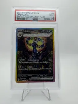 Pokemon 2025 Pre en Umbreon EX Special Illustration Rare, Graded PSA 9 - Image 1