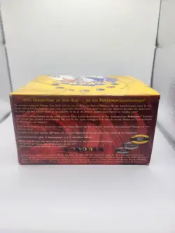 1999 Pokemon GERMAN 1st Edition Base Set Booster Box Display OPENED EMPTY - Image 4