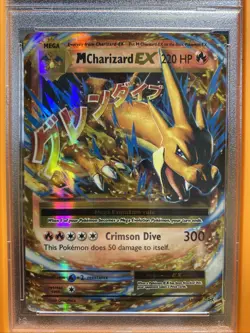 PSA 9 M Charizard EX Evolutions 2016 Pokemon XY - Image 1