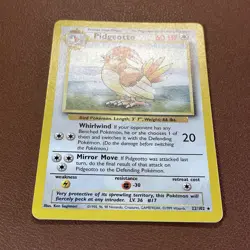 Pidgeotto 22/102, 1999 Pokemon Base Set Unlimited Rare - Image 4