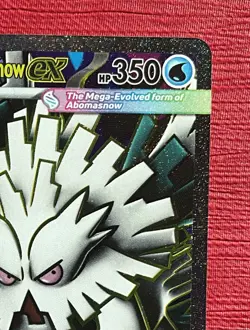Mega Abomasnow ex 157/132 Pokemon Mega Evolution Secret Rare Full Art - Image 4