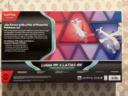 2x Lugia Ex & Latias Ex Premium Collection SEALED Pokemon TCG-Scarlet & Violet - Image 4