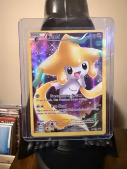 Jirachi XY112 Full Art Holo XY Black Star Promos Pokemon Card - LP - Image 1
