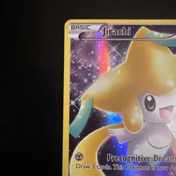Jirachi XY112 Full Art Holo XY Black Star Promos Pokemon Card - LP - Image 4