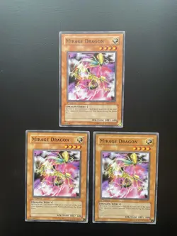 Yugioh Mirage Dragon RDS-EN027 Common 1st Edition LP/MP X3 - Image 1