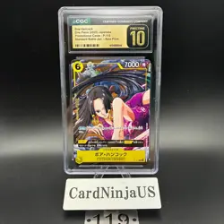 CGC PRISTINE 10 Boa Hancock P-115 V Jump Promo ONE PIECE Card Game 2025 Japanese - Image 1