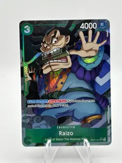 Raizo (Full Art) #OP01-052 Premium Booster -The Best- - One Piece CCG - Image 1