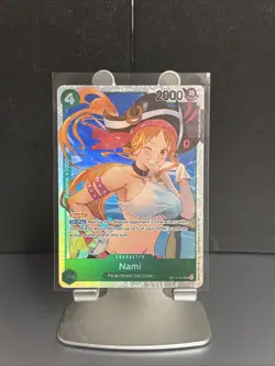 Nami OP14-031 SR Foil One Piece The Azure Sea's Seven OP TCG NM - Image 1