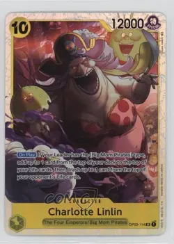 2023 One Piece Card Game: Pillars of Strength OP03 SR Charlotte Linlin #OP03-114 - Image 1
