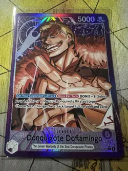 Donquixote Doflamingo - Leader Alt Art - OP14-060 - English - One Piece TCG - Image 1
